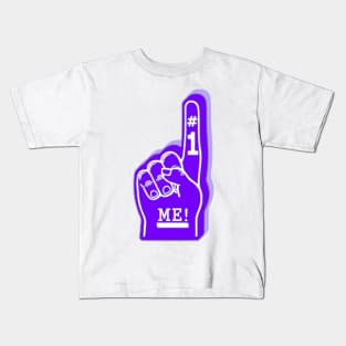 #1 ME! - IM Number one Purple Kids T-Shirt